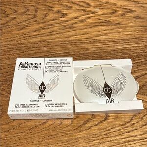Charlotte Tilbury NIB Airbrush Brightening Flawless Finish Powder in White